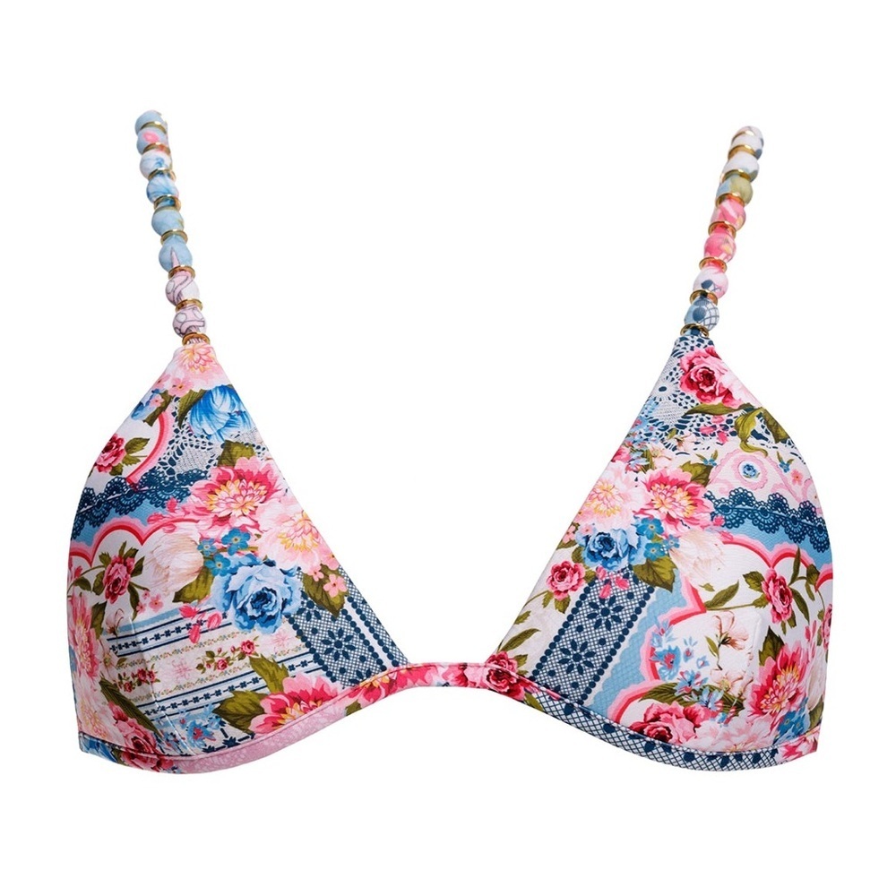 Agua Bendita Meraki
Belle Bikini Top  in Sz Small